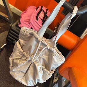 Lululemon Athletica Cream Tote Bag